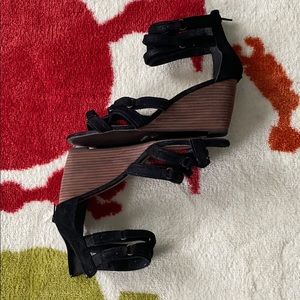 Suede Wedge Sandals from Free People